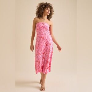 Altard State Harmony Floral Midi Dress Sz XL